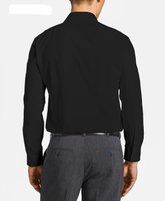 Jet Black Modern Fit Dress Shirt